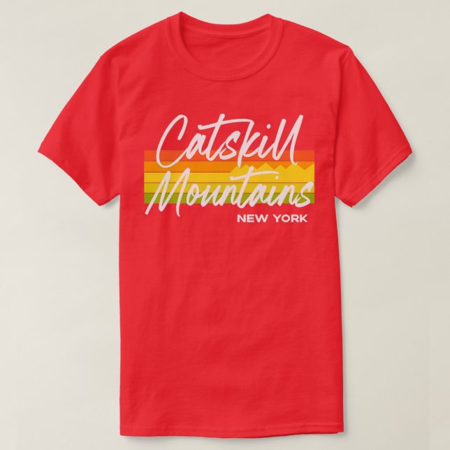 T-shirt Catskill Mountains (Design devant)
