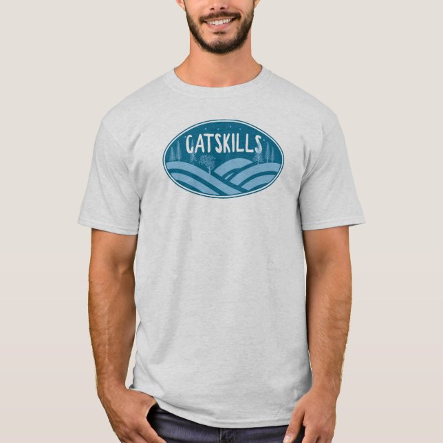 T-shirt Catskill New York Outdoor (Devant)