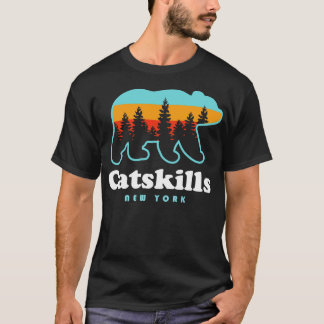 T-shirt CatSkills NY Bear Camping Randonnées Montagnes New