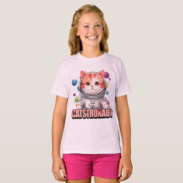 T-shirt Catstronaut (Devant entier)