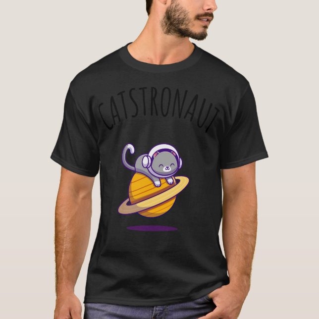 T-shirt Catstronaut Astronaut (Devant)