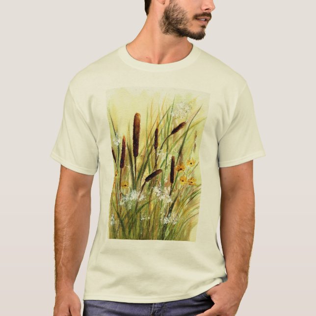 T-shirt cattails (Devant)