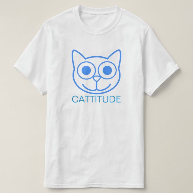 T-shirt Cattitude (Design devant)