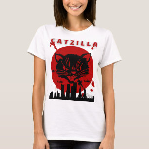 T-shirt catzilla