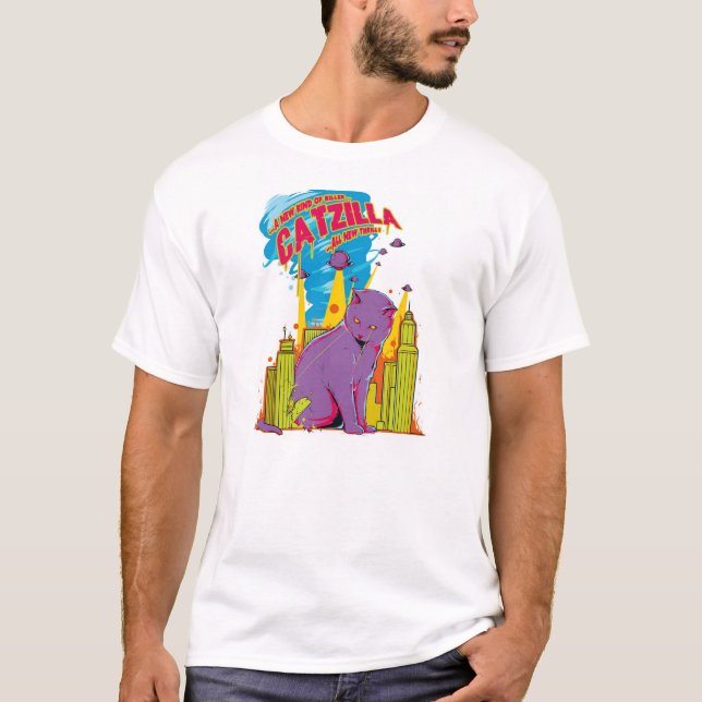 T-shirt Catzilla (Devant)