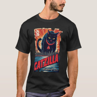 T-shirt catzilla