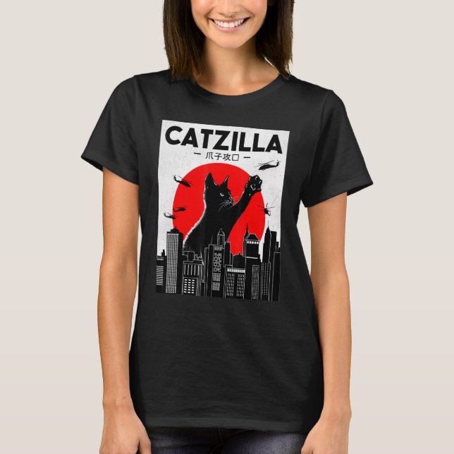 T-shirt Catzilla Ca (Devant)