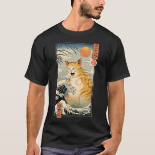 T-shirt Catzilla Ukiyoe 
