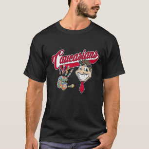 T-shirt caucasiens