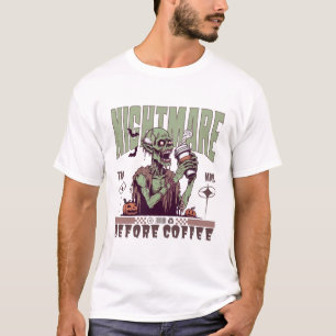 T-shirt Cauchemar avant le café