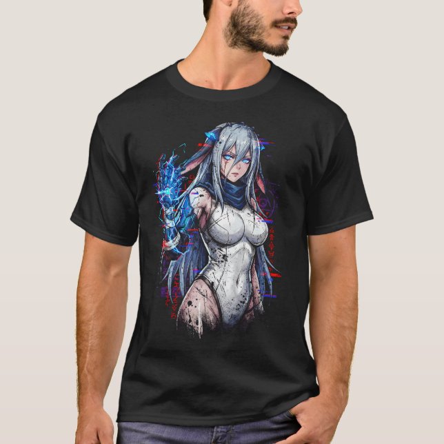 T-shirt Cauchemar Chaos Zéro Narja Voracité Buff de soin (Devant)