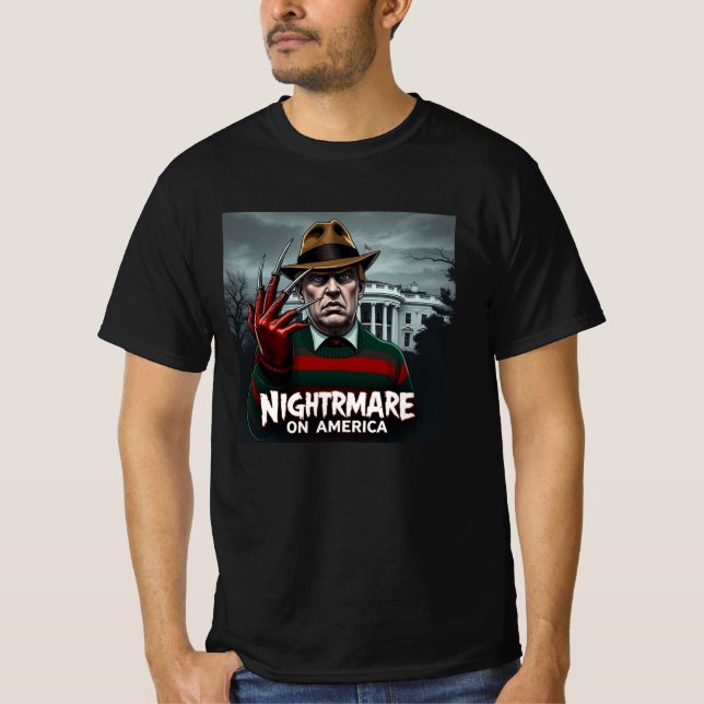 T-shirt Cauchemar en Amérique (Devant)