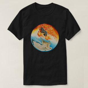 T-shirt Cauchemar et Mesa Pegasus Yin Yang