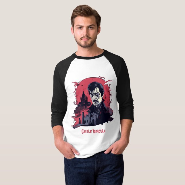 T-shirt Cauchemar gothique (Devant entier)