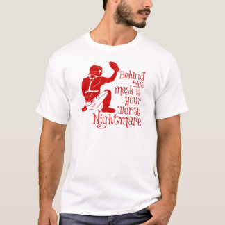 T-shirt Cauchemar, rouge
