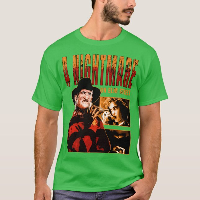 T-shirt Cauchemar sur Elm Street (Devant)