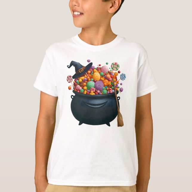 T-shirt Cauldron De Giggle & Gummies (Devant)