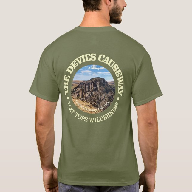 T-shirt Causeway du diable (OBP) (Dos)