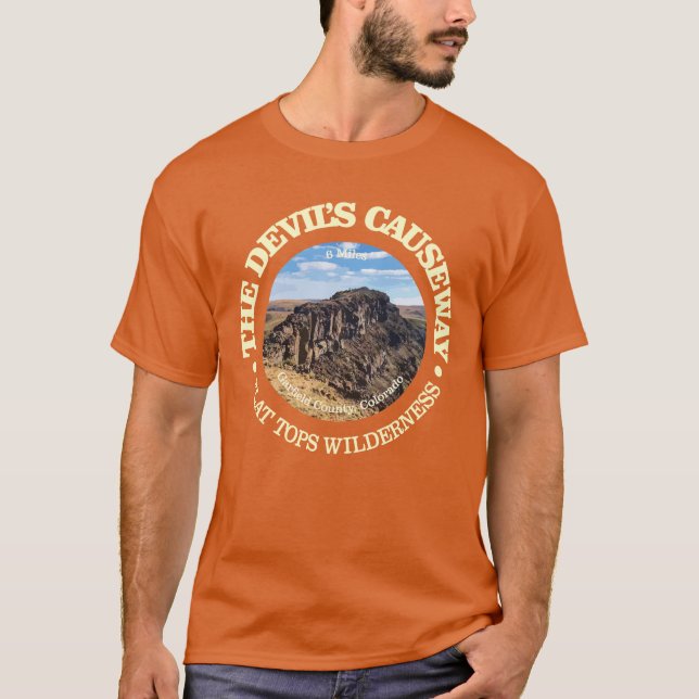 T-shirt Causeway du diable (OBP) (Devant)