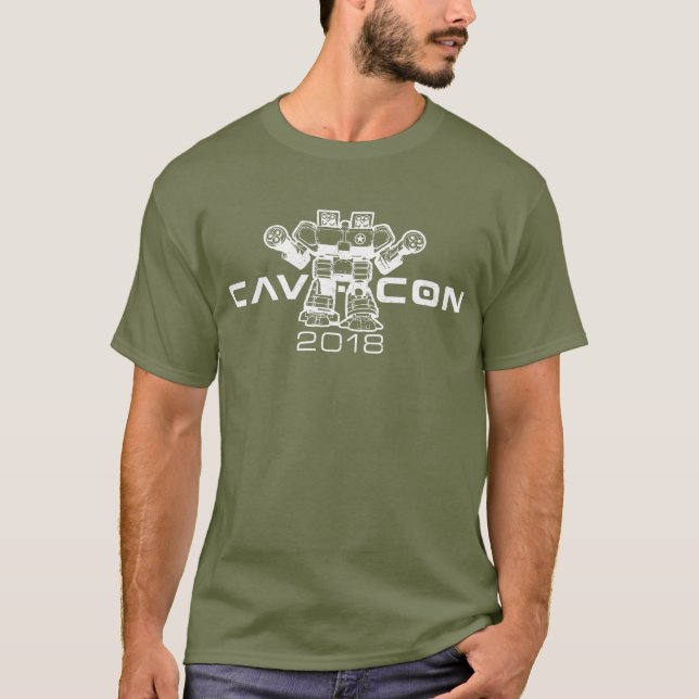 T-SHIRT CAV-CON 2018 (LOGO AFFLIGÉ) (Devant)