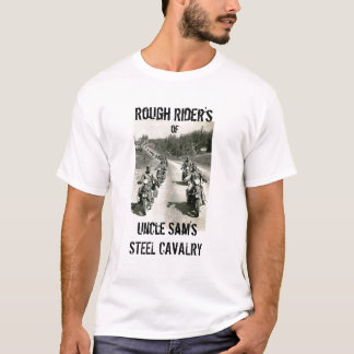T-shirt Cavalerie de moto de 2ÈME GUERRE MONDIALE