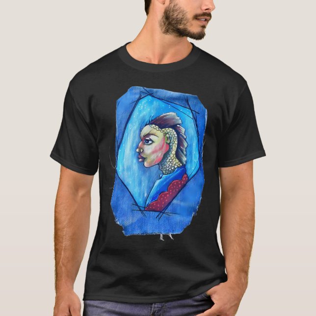 T-shirt cavalerie de poissons (Devant)