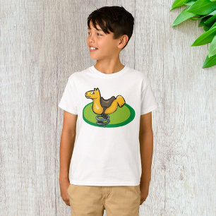 T-shirt Cavalier à ressort de cour de récréation