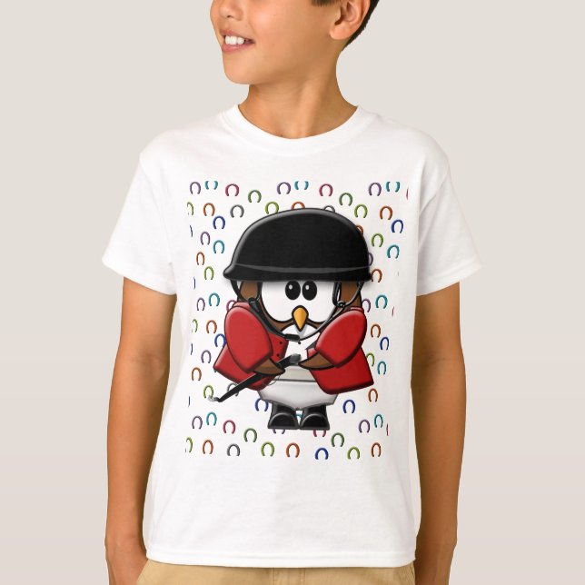 T-shirt cavalier chouette (Devant)