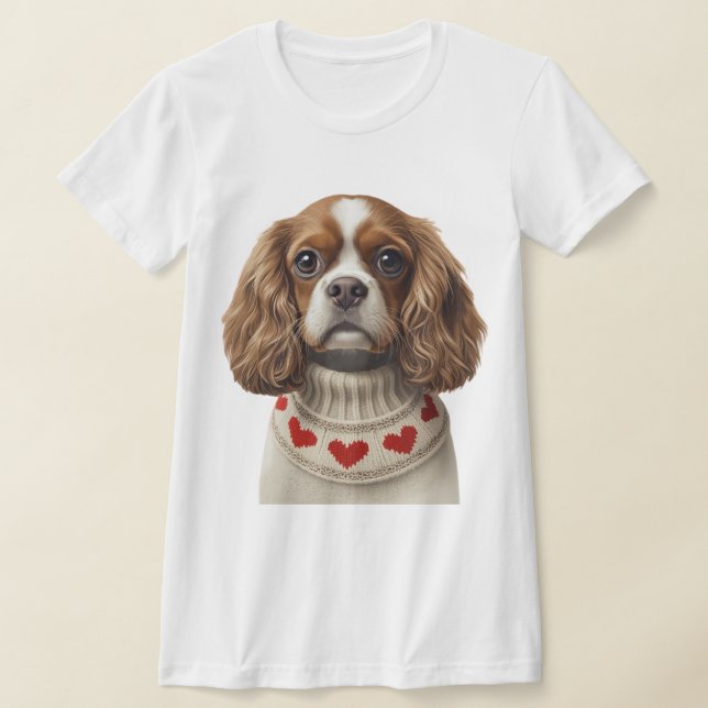 T-shirt Cavalier Cœur d'amour (Poser)