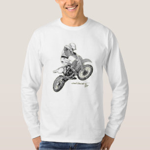 T-shirt Cavalier croisé de Moto