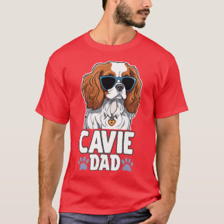 T-shirt Cavalier Dad Classy1 girl