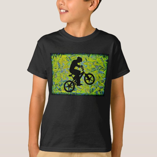 T-shirt Cavalier de BMX (Devant)