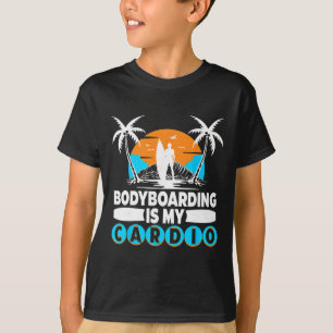 T-shirt Cavalier de bodyboarding et bodyboardeur de surf _