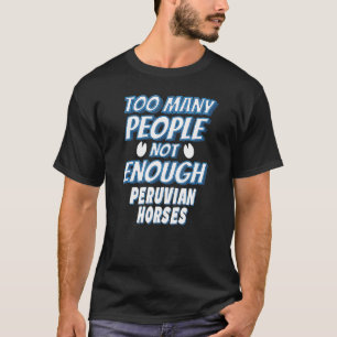 T-shirt Cavalier de cheval péruvien