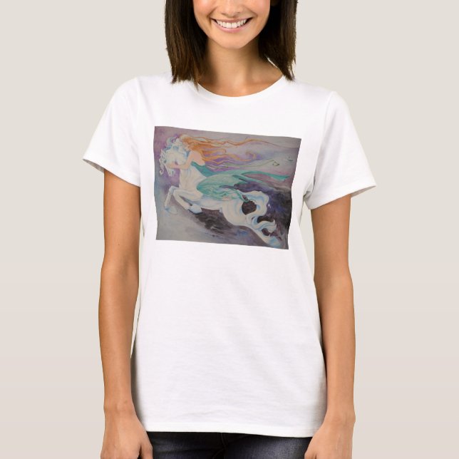T-shirt Cavalier de clair de lune (Devant)