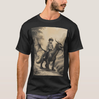 T-shirt Cavalier de dragon actif