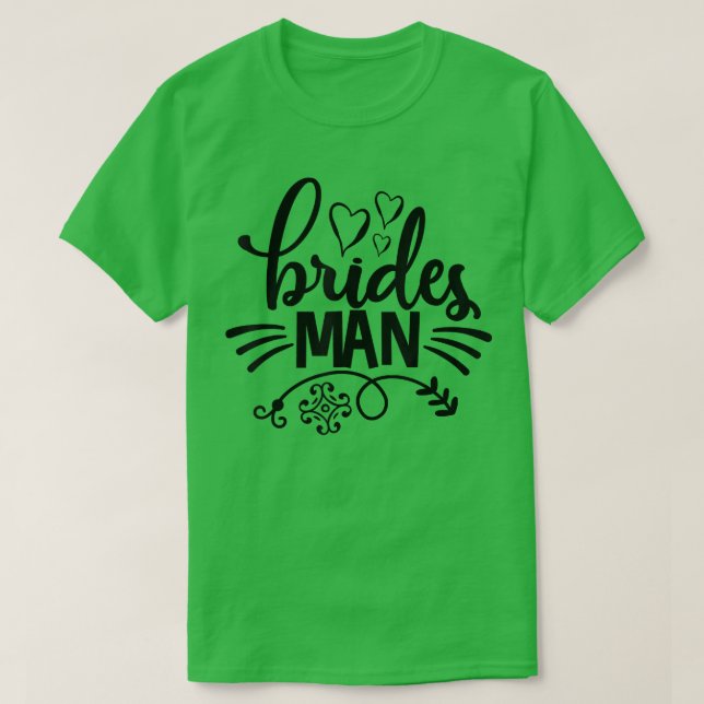 T-shirt Cavalier de la mariée Cute Matching pour enterreme (Design devant)