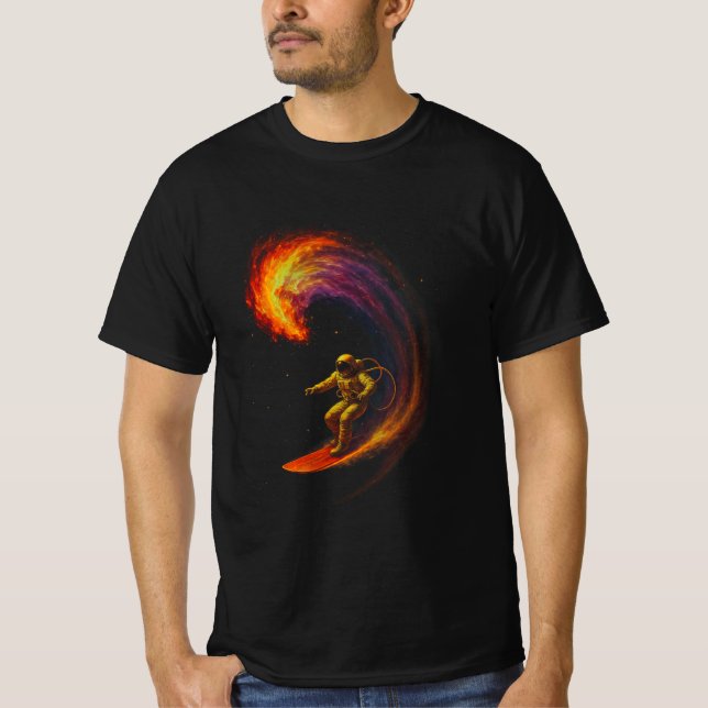 T-shirt Cavalier de la Vague Cosmique (Devant)