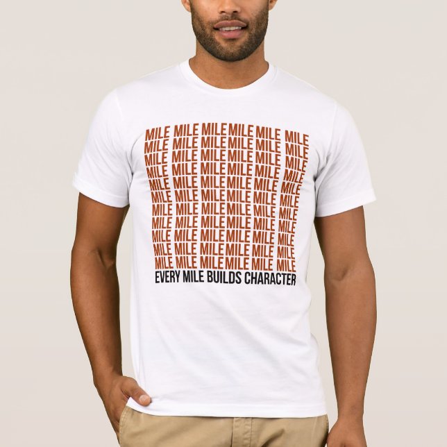 T-shirt Cavalier de longue distance (Devant)