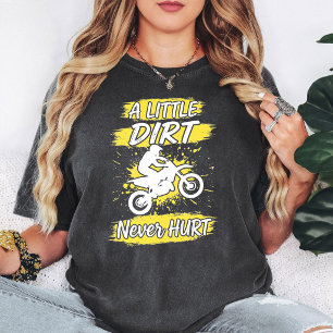 T-shirt Cavalier de Motocross 'Un Peu de Terre ne Fait Jam