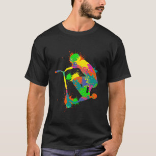 T-shirt Cavalier de Trottinette Freestyle Jeunesse