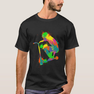 T-shirt Cavalier de Trottinette Freestyle Jeunesse