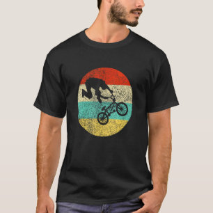T-shirt Cavalier de vélo BMX rétro vintage Freestyle Stree