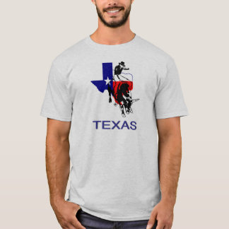T-shirt Cavalier du Texas Taureau
