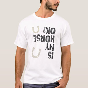 T-shirt Cavalier EST-CE QUE MON CHEVAL VA BIEN ? Équipe éq