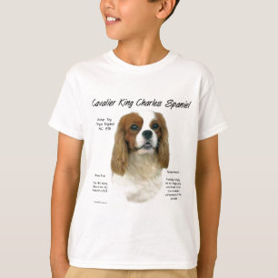 T-shirt Cavalier King Charles Spaniel (Blenheim) Histoire