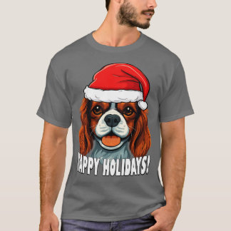 T-shirt Cavalier King Charles Spaniel cadeau de Noël Yappy