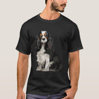 T-shirt Cavalier King Charles Spaniel Cadeaux Chig Pop Art