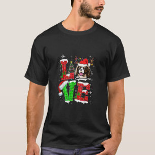 T-shirt Cavalier King Charles Spaniel Chien Tree Noël L