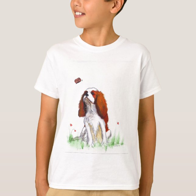 T-shirt Cavalier King Charles Spaniel CKC (Devant)
